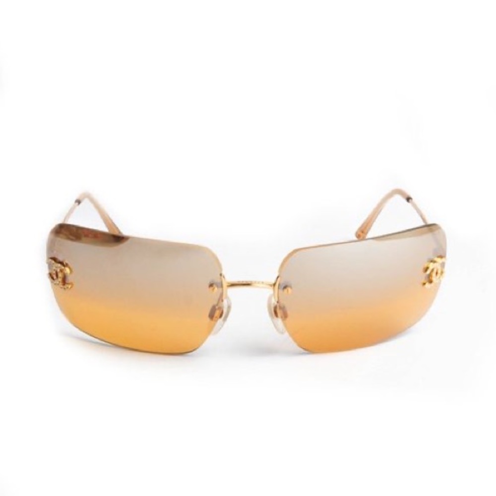 Chanel Sunglasses with Rhinestone